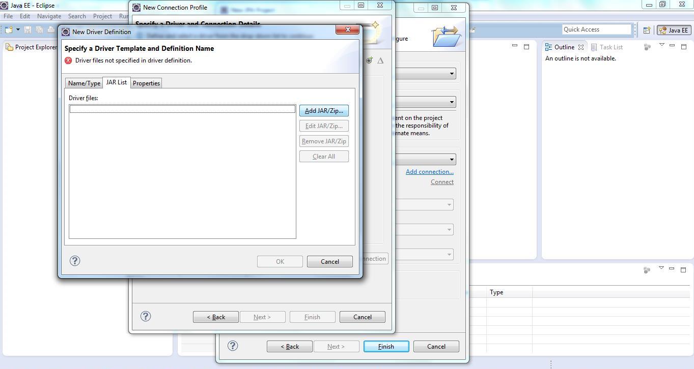 JPA Project & Data Connection for MySQL Step 11
