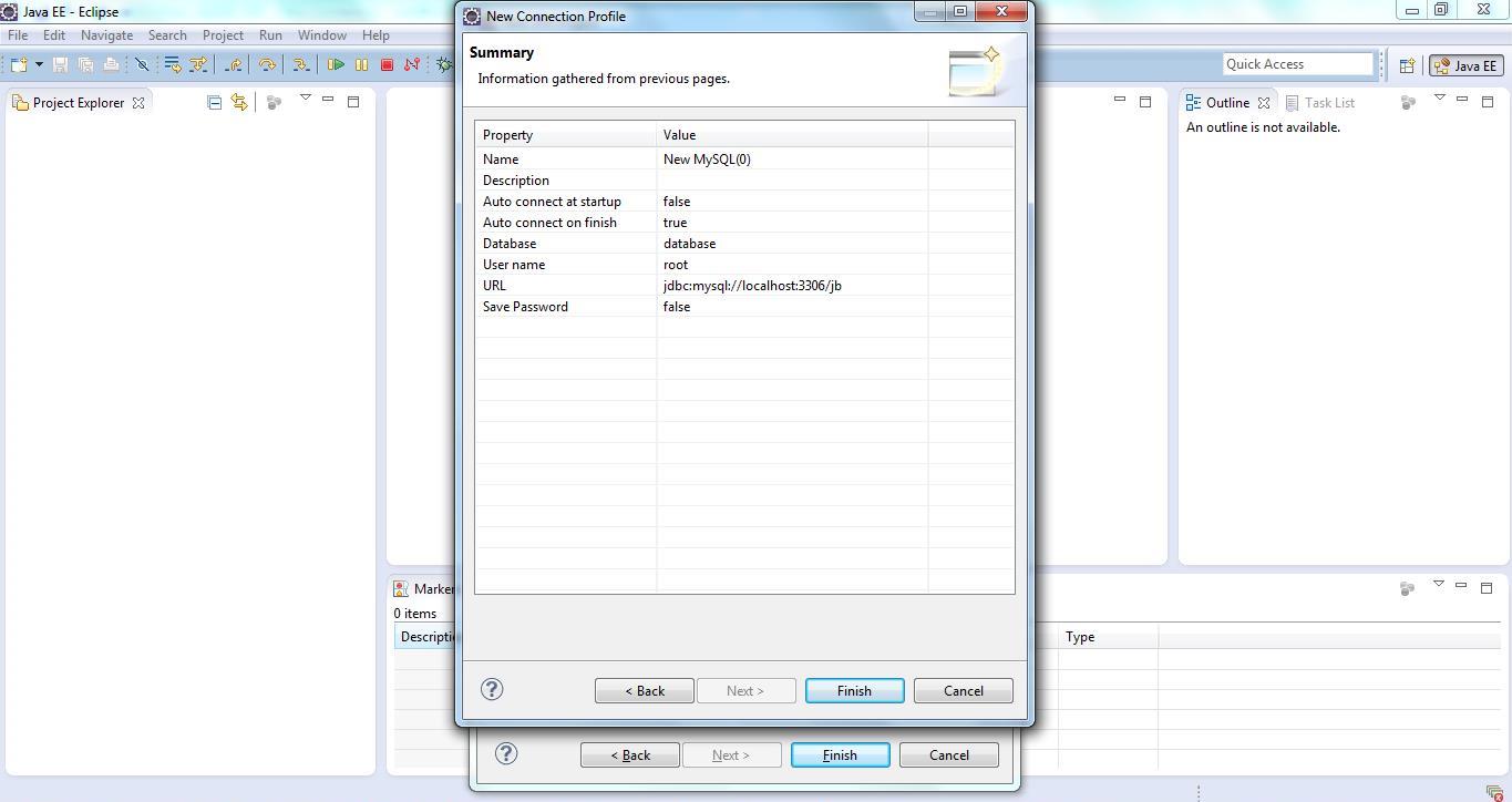 JPA Project & Data Connection for MySQL Step 15