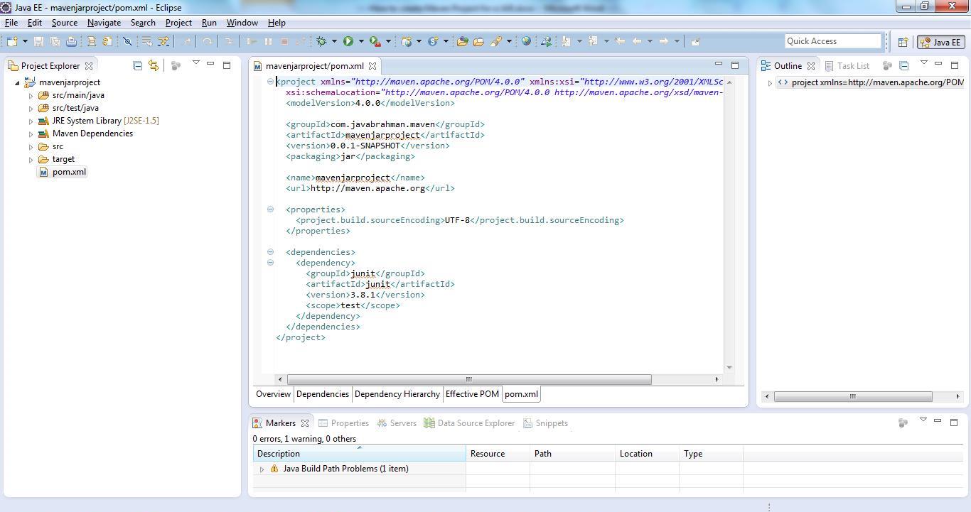 Maven JAR Project Step 6